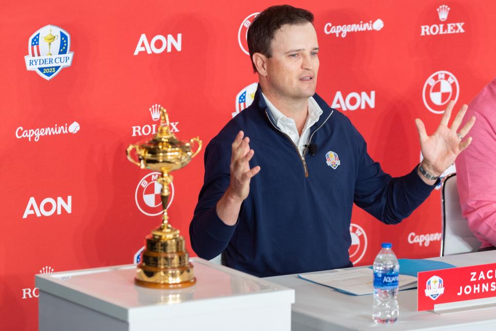 Zach Johnson officially named 2023 U.S. Ryder Cup captain, maintains
